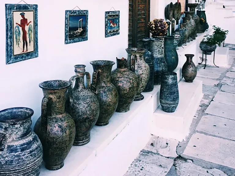 Manolis Lybertas pottery.