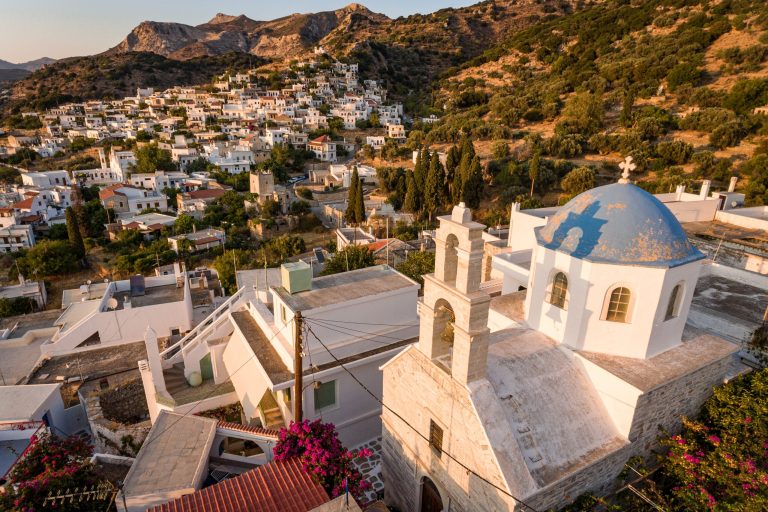 Filoti,Village,Naxos,Cyclades,Greece