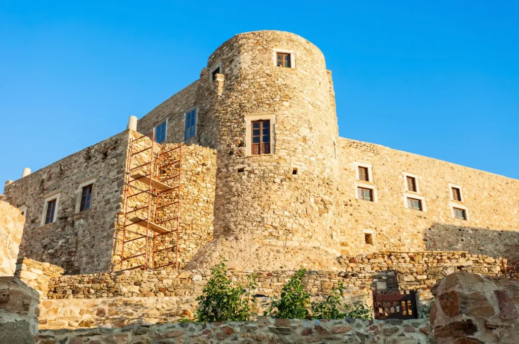 The Venetian castle of Naxos.